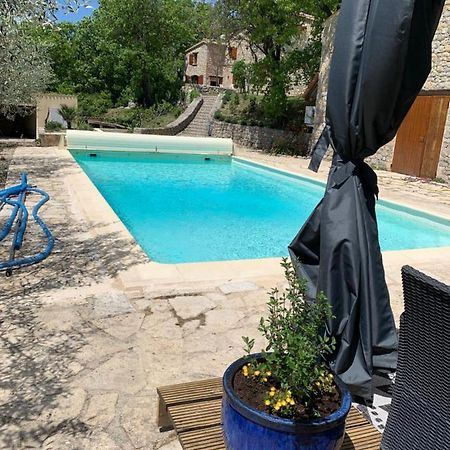Font Nouvelle Maison De Charme Drome Provencale, 6 Ou 10 Personnes Avec Piscine Plaisians Экстерьер фото