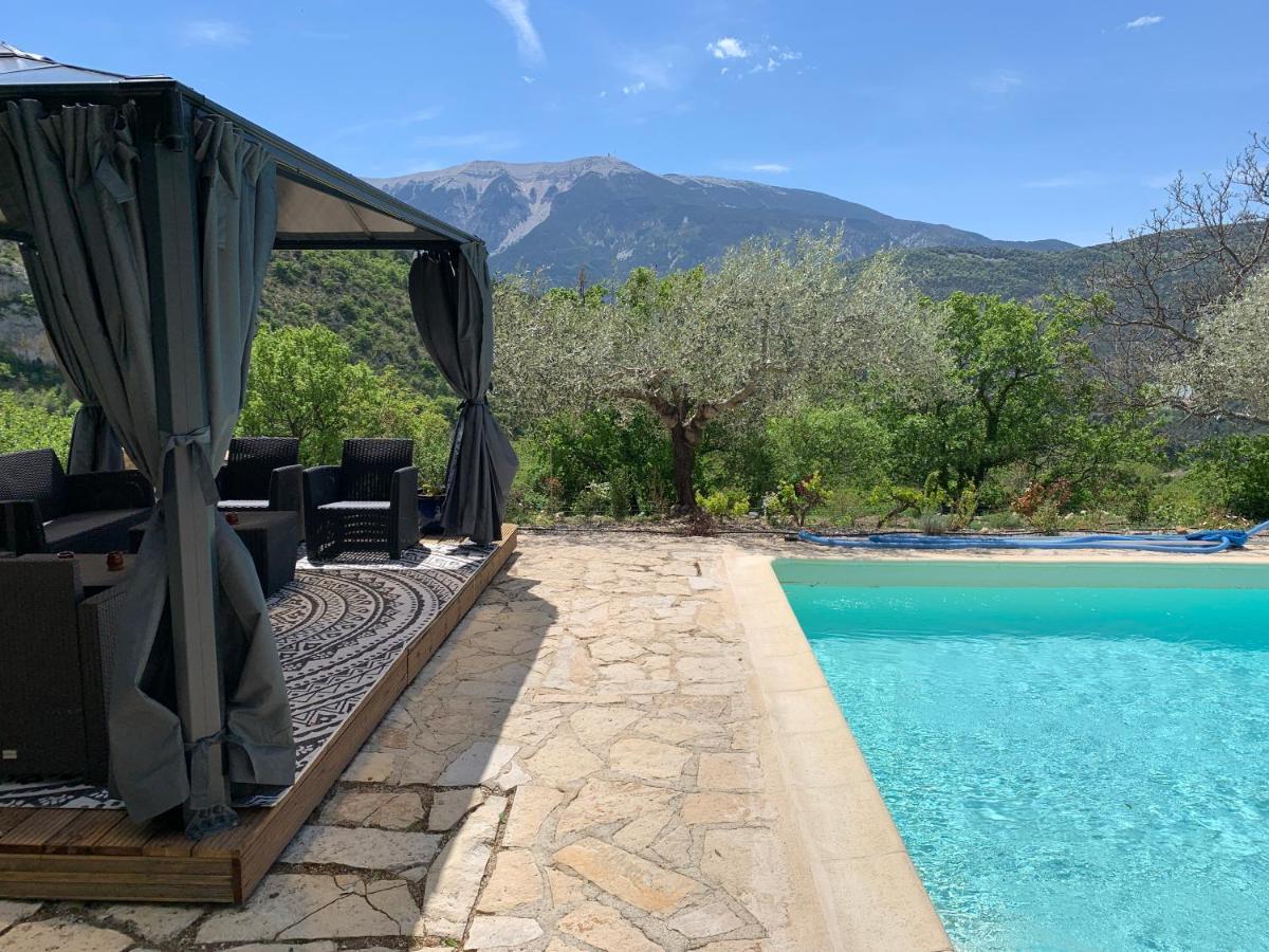 Font Nouvelle Maison De Charme Drome Provencale, 6 Ou 10 Personnes Avec Piscine Plaisians Экстерьер фото