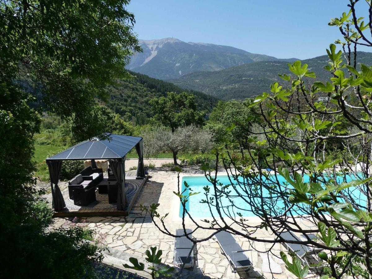 Font Nouvelle Maison De Charme Drome Provencale, 6 Ou 10 Personnes Avec Piscine Plaisians Экстерьер фото