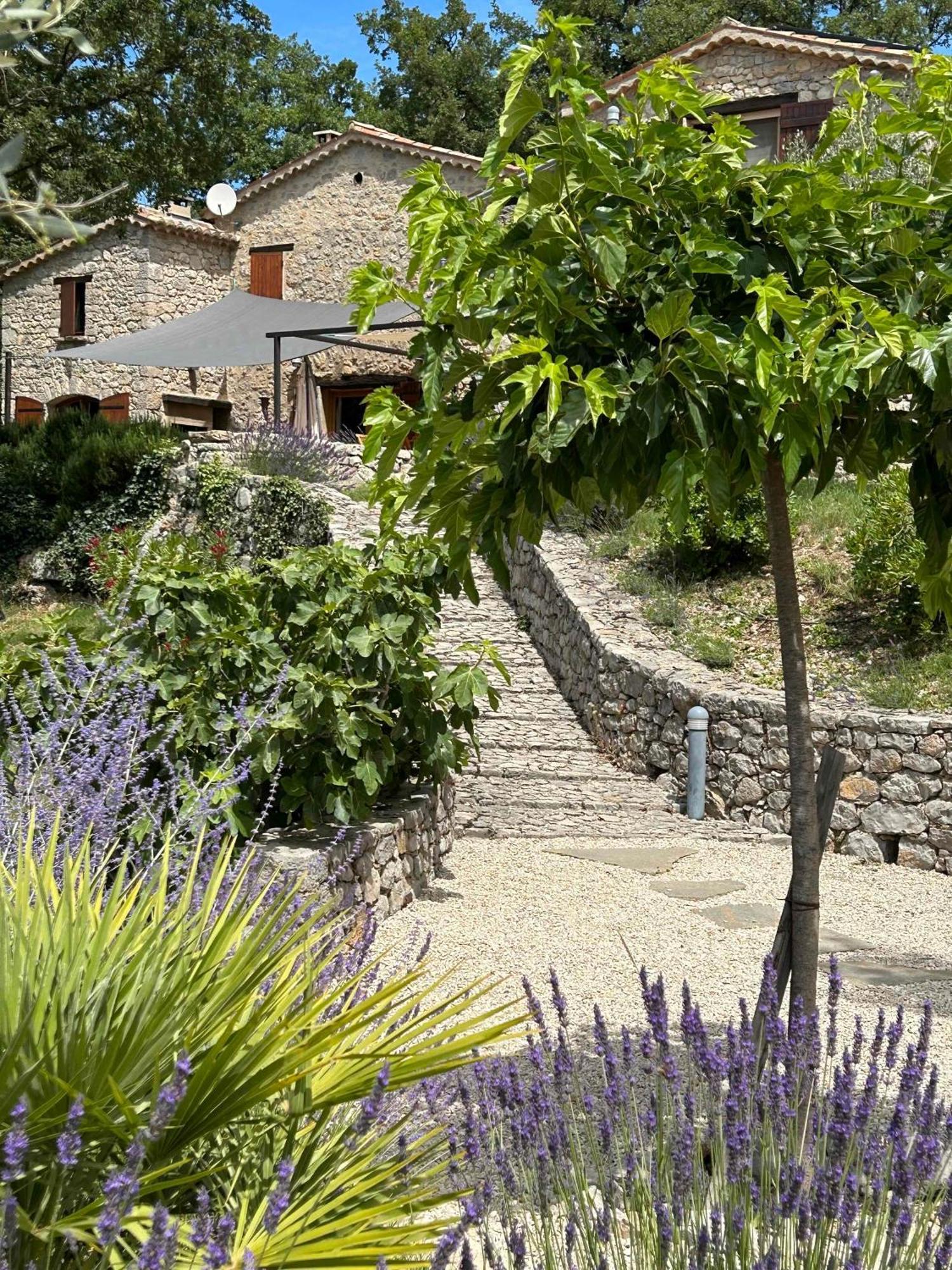 Font Nouvelle Maison De Charme Drome Provencale, 6 Ou 10 Personnes Avec Piscine Plaisians Экстерьер фото